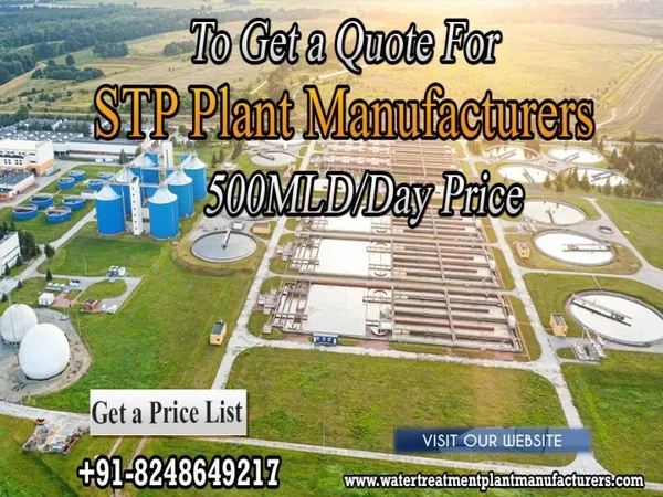 Wastewater Treatment Plant Manufacturers srilanka