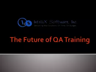 The Future of QA Training