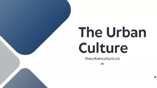 The Urban Culture Summer Clothing Become a guest blogger