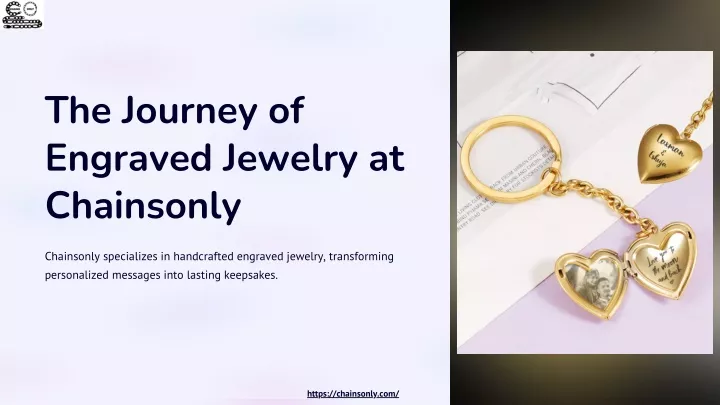 the journey of engraved jewelry at chainsonly