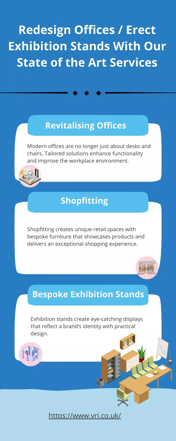 redesign offices erect exhibition stands with