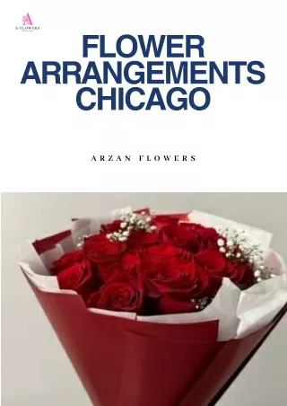 Arzan Flowers - Stunning Flower Arrangements in Chicago