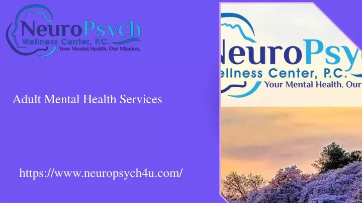 adult mental health services