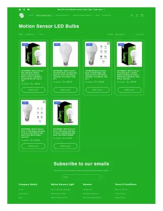 min 50 off at motion sensor tube light order now