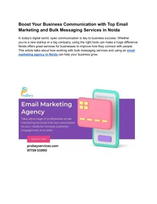 boost your business communication with top email