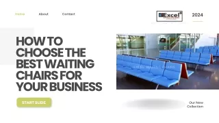 How to Choose the Best Waiting Chairs for Your Business