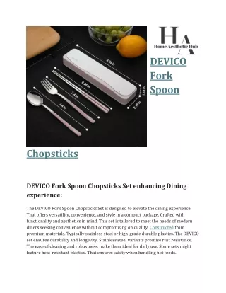 devico fork spoon