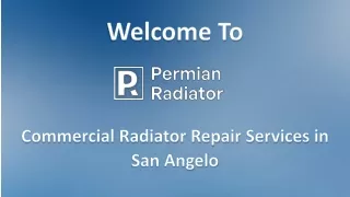 Top Commercial Radiator Repair Services in San Angelo