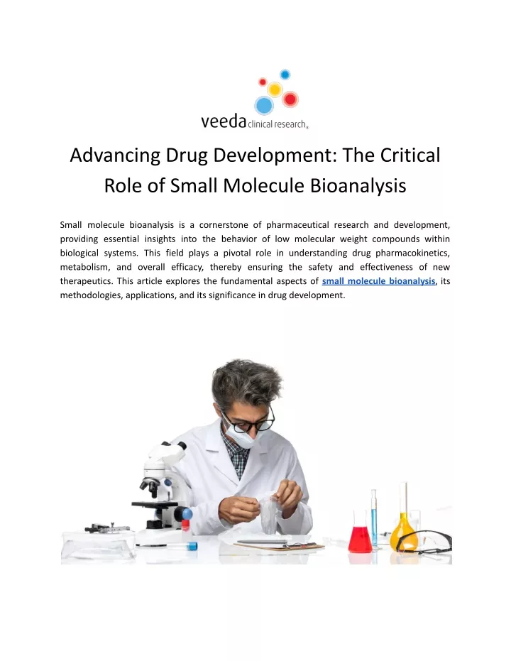 advancing drug development the critical role