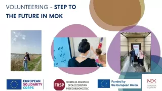 volunteering step to the future in mok
