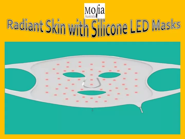 radiant skin with silicone led masks