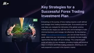 Key Strategies for a Successful Forex Trading Investment Plan