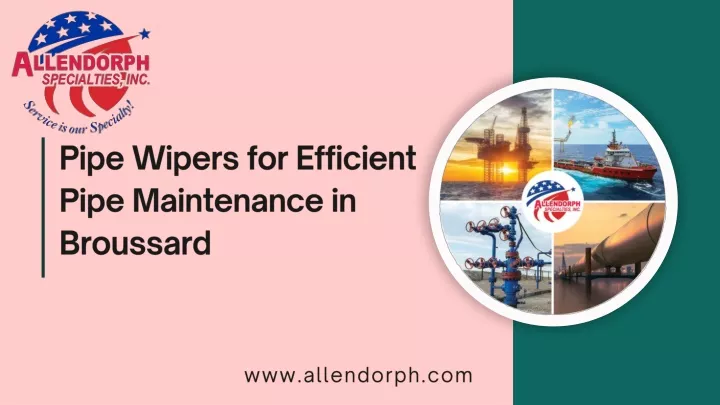 pipe wipers for efficient pipe maintenance