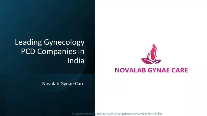 leading gynecology pcd companies in india