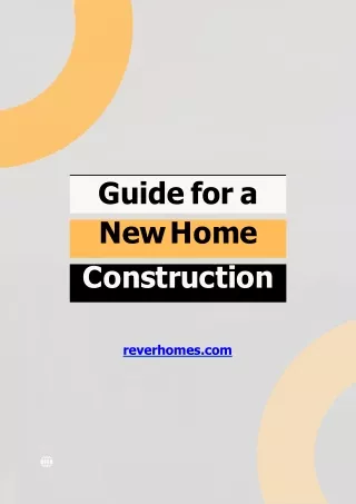 New Home Construction