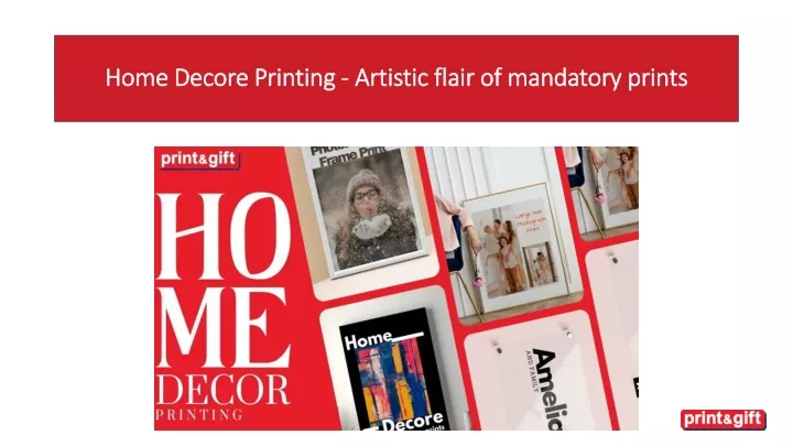 home decore printing artistic flair of mandatory prints