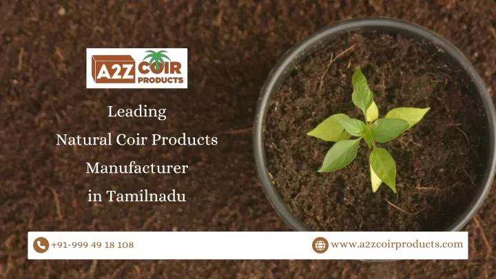 leading natural coir products manufacturer