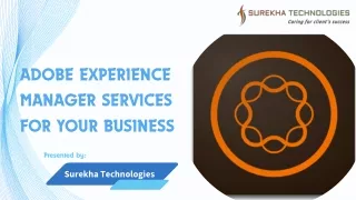 adobe experience manager services for your