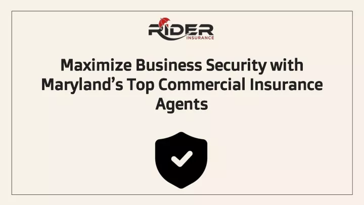 maximize business security with maryland s top commercial insurance agents