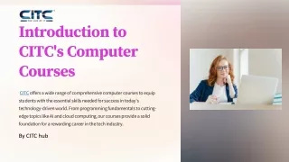 Introduction -To-CITC-Computer-Courses