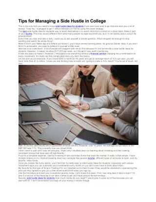 side-hustle-ideas-for-students 1