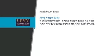 tamirlevy com