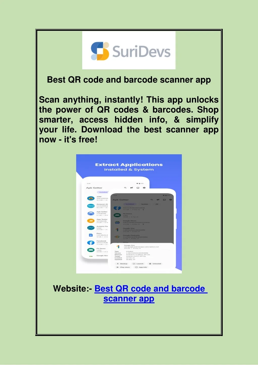 PPT - Best QR code and barcode scanner app PowerPoint Presentation ...