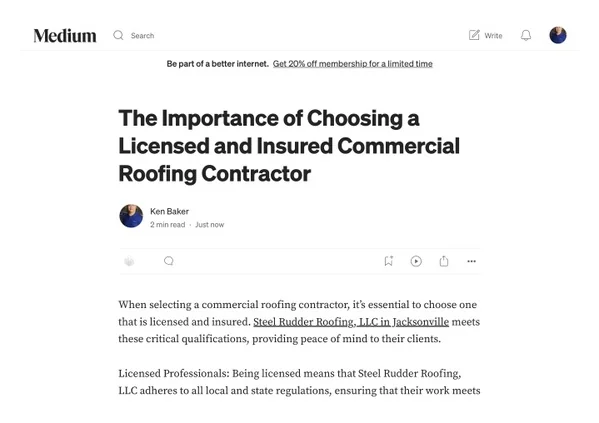 The Importance of Choosing a Licensed and Insured Commercial Roofing Contractor