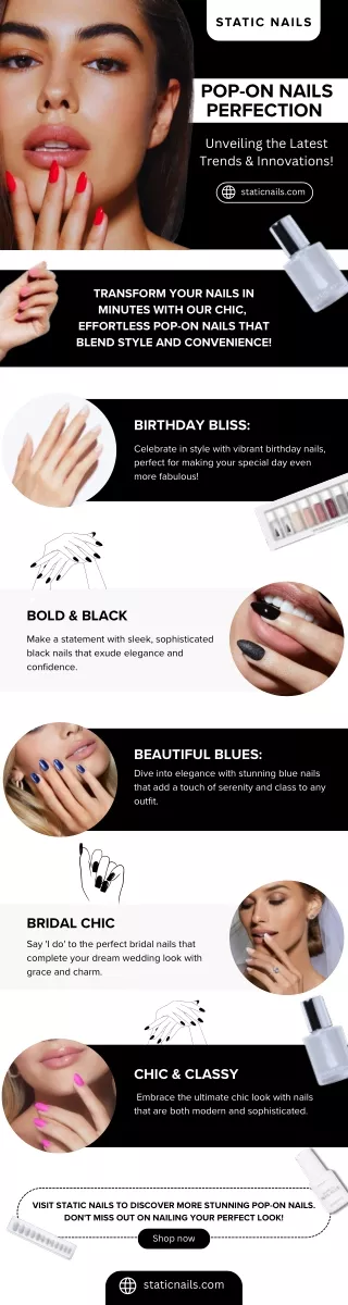 Transform Your Nails In Minutes With Our Pop-on Nails - STATIC NAILS