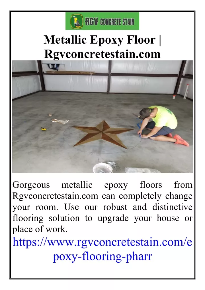 metallic epoxy floor rgvconcretestain com