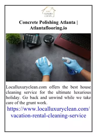 Concrete Polishing Atlanta Atlantaflooring.io