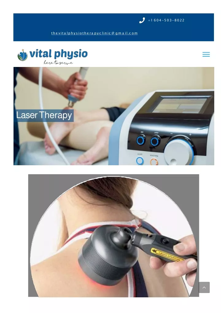 laser therapy