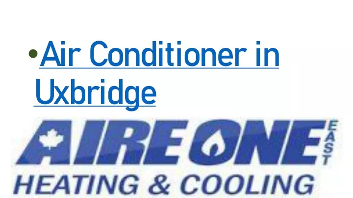 air conditioner in uxbridge