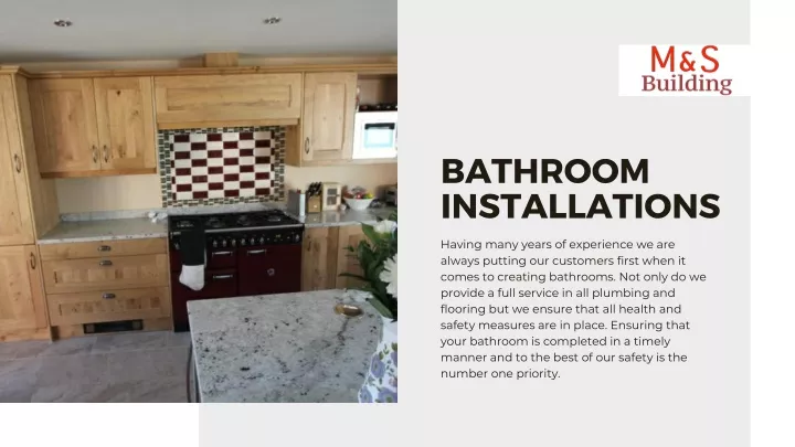 bathroom installations