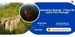 gemstone special 7 days sri lanka tour package