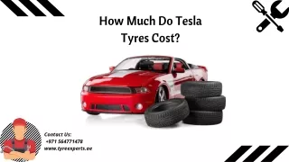 How Much Do Tesla Tyres Cost