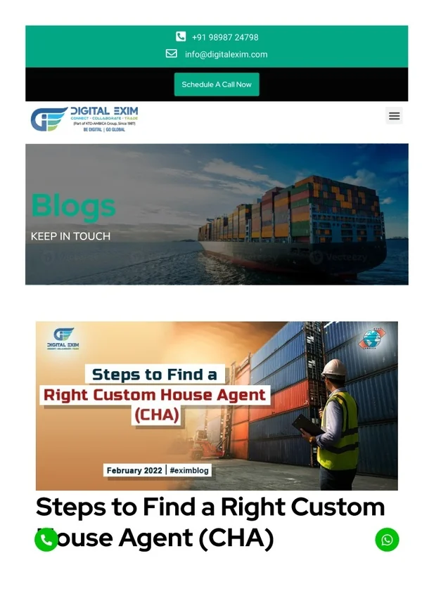Steps to Find a Right Custom House Agent (CHA)
