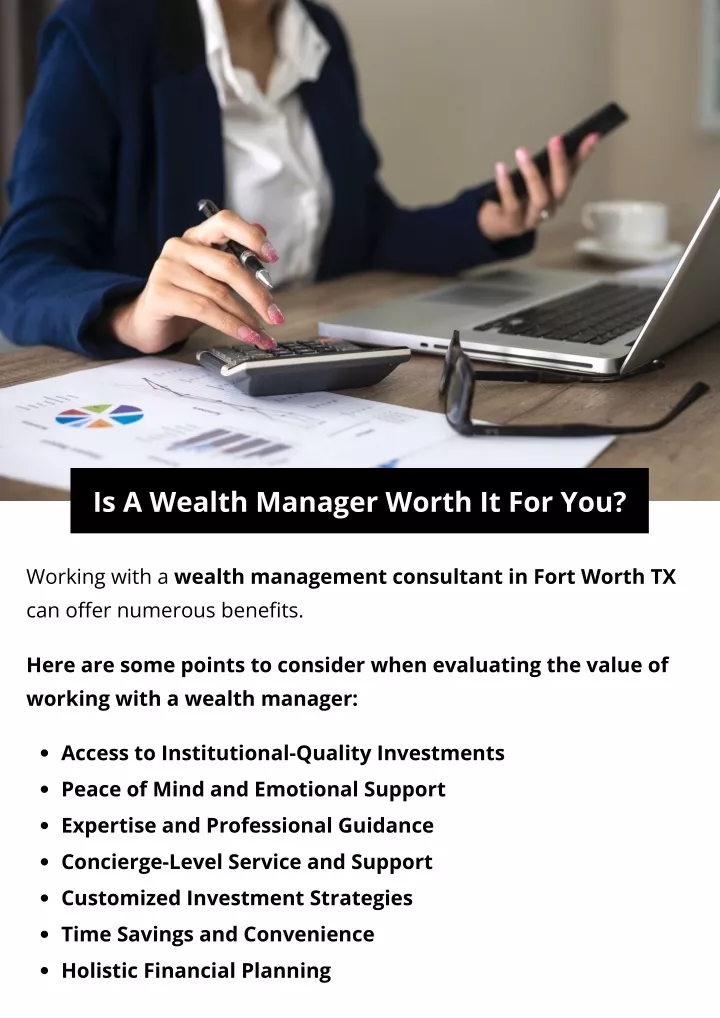 is a wealth manager worth it for you