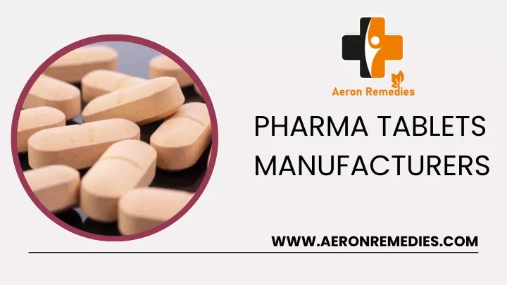 pharma tablets manufacturers