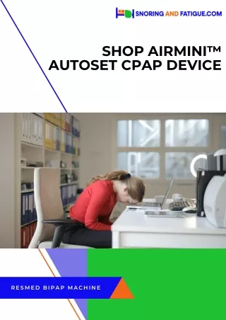 Shop AirMini™ AutoSet CPAP Device