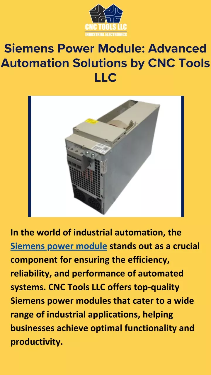 siemens power module advanced automation