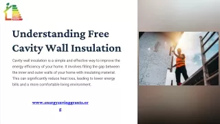 Understanding Free Cavity Wall Insulation