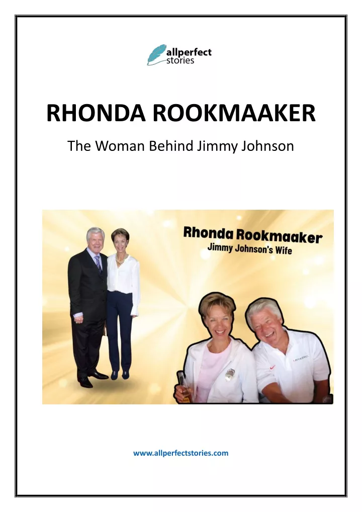 rhonda rookmaaker