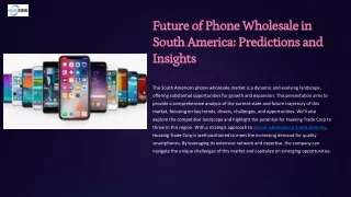 phone wholesale South America