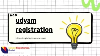 udyam registration