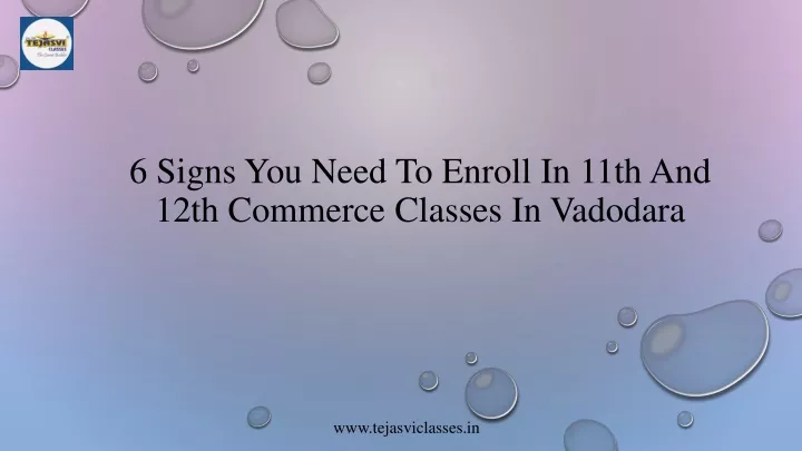 6 signs you need to enroll in 11th and 12th commerce classes in vadodara