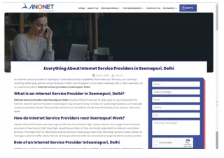 Maximize Connectivity with Top ISPs in Seemapuri, Delhi