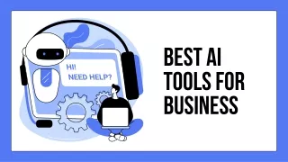 AI Tools For Small Business