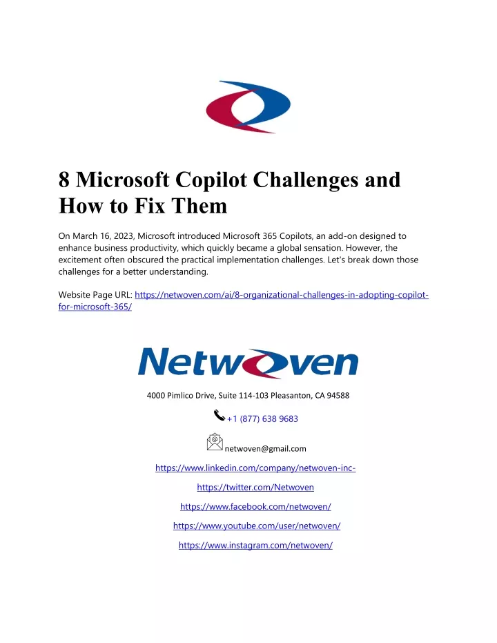 8 microsoft copilot challenges and how to fix them