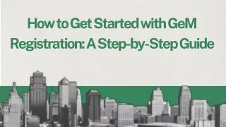 how to get started with gem registration a step